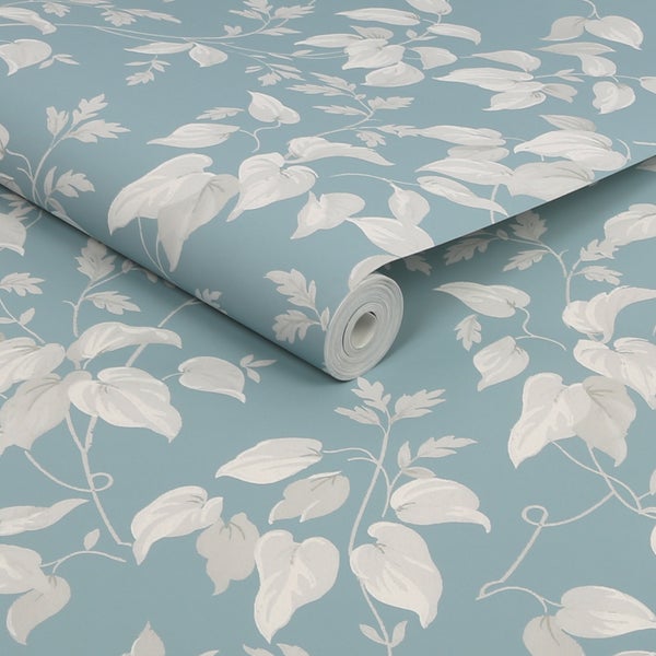 Next Vliestapete | Trail Flower - Blau - 10mx52cm