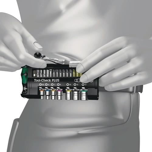 Wera Werkzeugsatz Tool-Check PLUS am Gürtel