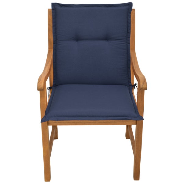Beautissu Loft NL Niederlehner 100x50x6cm Dunkelblau (4tlg)