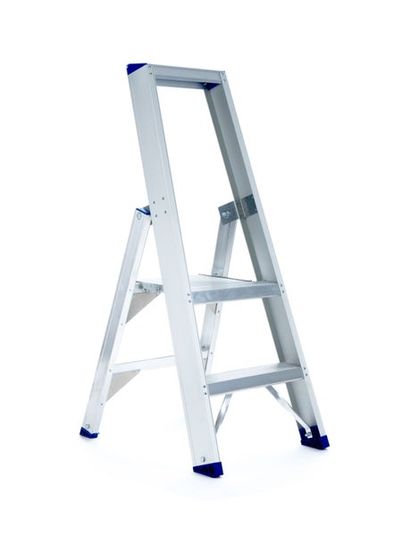 Aluminium Trittleiter mit zwei Stufen