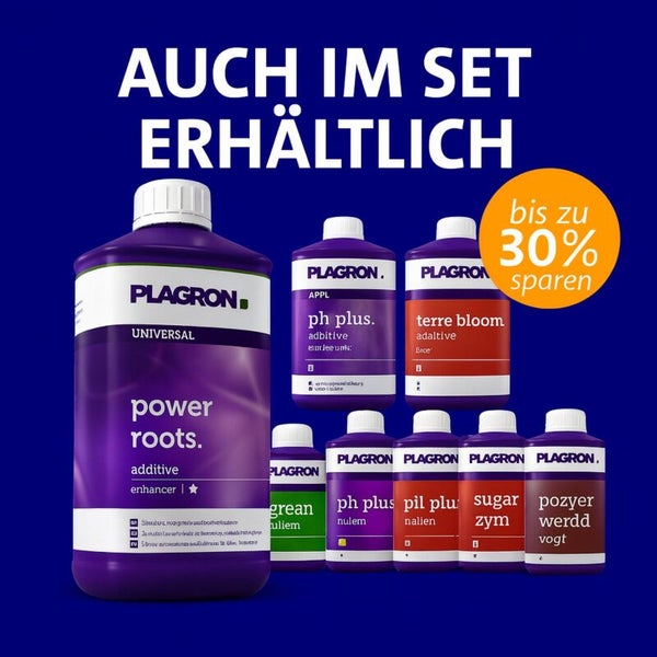 Plagron Düngemittel Set für Pflanzen mit bis zu 30 Prozent Rabatt erhältlich