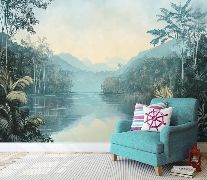 Fototapete Wald Natur Wohnzimmer Vlies Tapete 300x210 cm