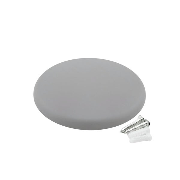 Möbelknopf mit Schrauben und Dübeln