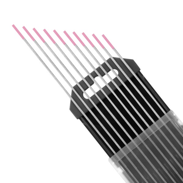 STAHLWERK Wolframelektroden / Schweißelektroden WX Pink 1,6 x 175 mm 10er Set