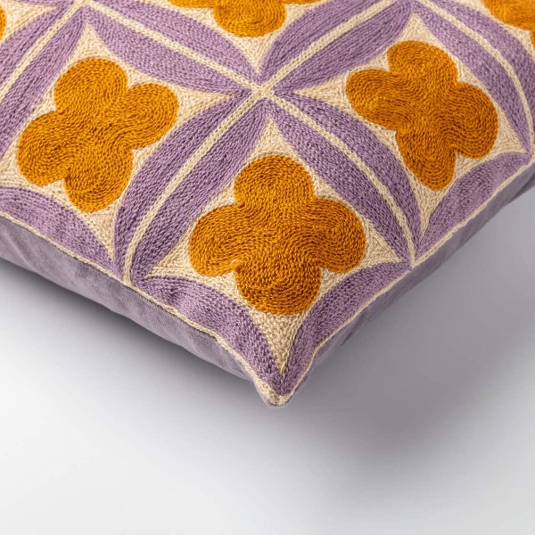 Clover Kissenbezug - Unifarben 30x50 cm, Lila