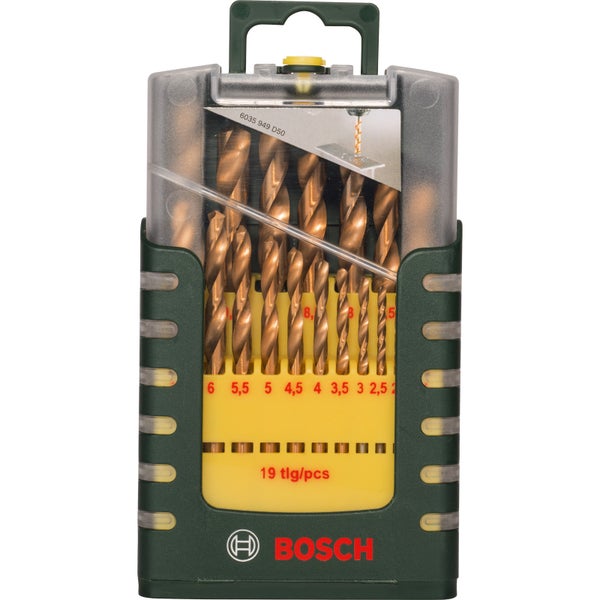 Bosch Metallbohrer-Set HSS-TiN 19tlg. 1 -10 mm Gripbox - 2607017152