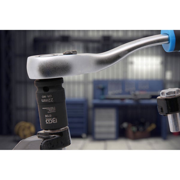 BGS technic Knarre mit 22mm Chrom-Molybdän Einsatz