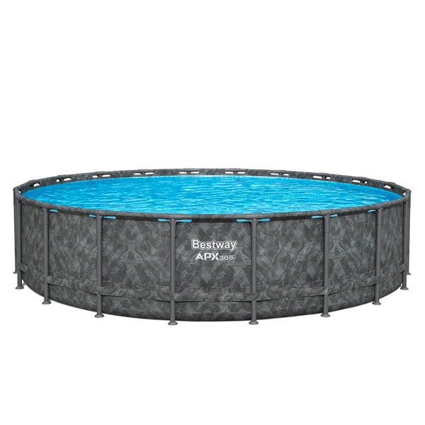 Bestway Frame Pool mit Stahlrahmen und Wasserfüllung