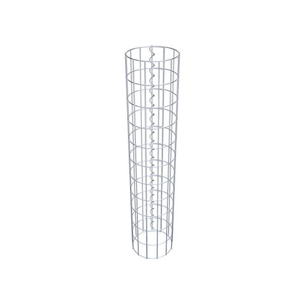 Gabionensäule Durchmesser 22 cm, MW 5 x 10 cm rund - Höhe: 1,10 m