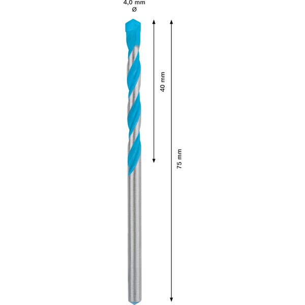 Bosch Expert CYL-9 MultiConstruction Bohrer 4 x 40 x 75 mm - 2608900604