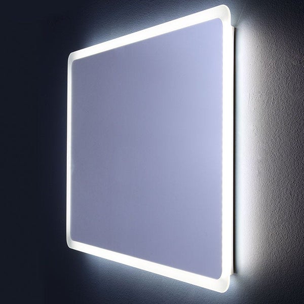 Abgerundeter Spiegel mit Led-Beleuchtung 60x60cm Dallas
