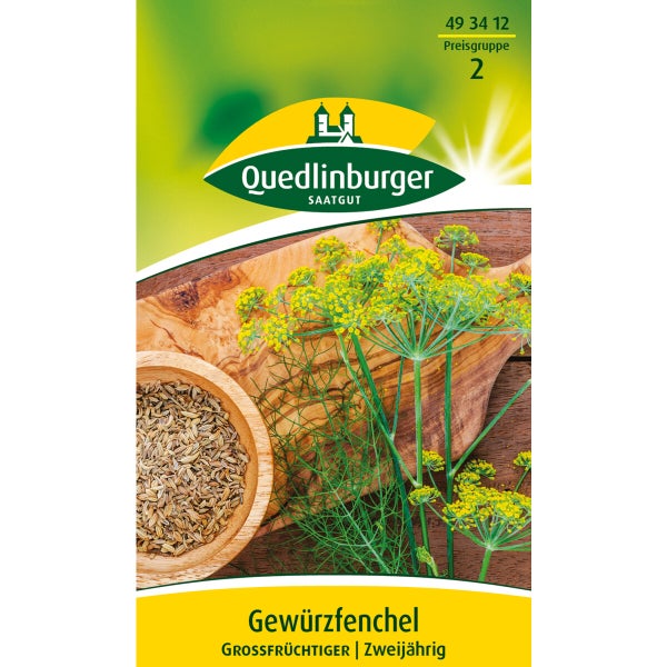 Fenchel Grossfrüchtiger Samen von Quedlinburger SAATGUT