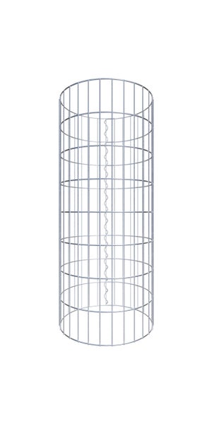 Gabionensäule Durchmesser 47 cm, MW 5 x 10 cm rund - Höhe: 0,80 m
