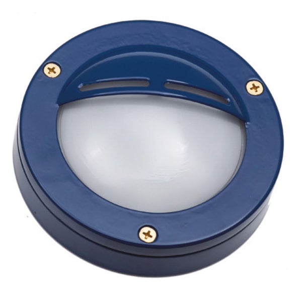 Runde Wandleuchte für den Außenbereich mit Schrauben