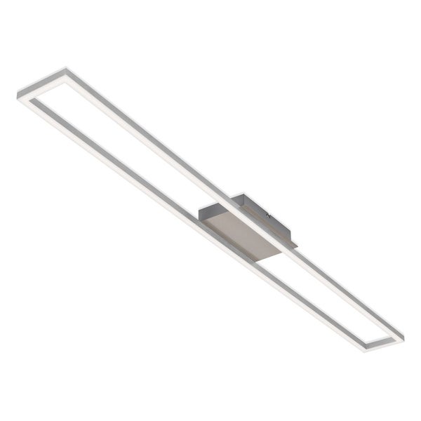 LED Deckenleuchte Wandleuchte Dimmbar Memoryfunktion 20W alu Metall Briloner