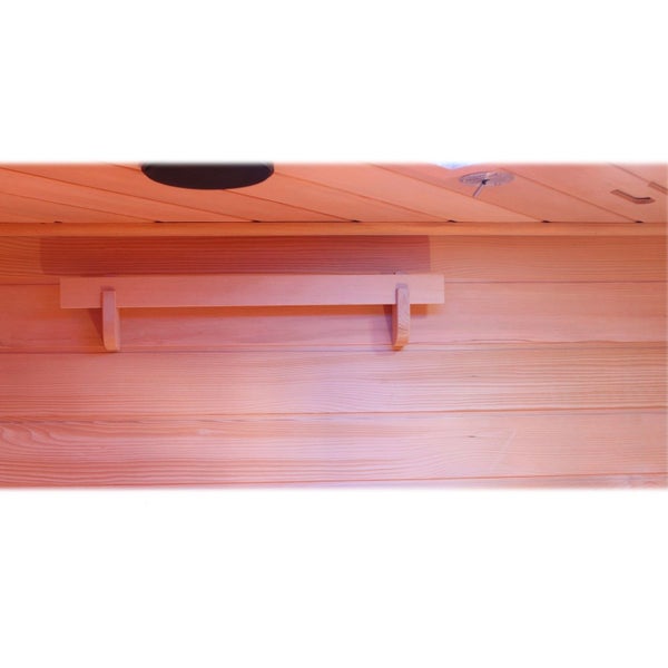 Dewello® Infrarotkabine Infrarotsauna HALEY 160cm x 160cm inkl. 8 Vollspektrumstrahler, Karbonstrahler, Radio, Farblicht