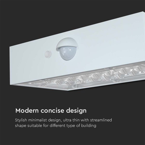 Moderne LED-Deckenleuchte mit Bewegungsmelder