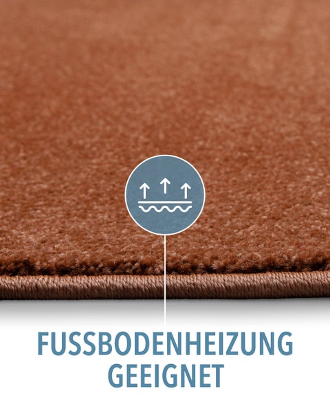Teppich geeignet für Fußbodenheizung