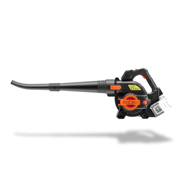 Akkubetriebenes Gartengerät zum Laubblasen