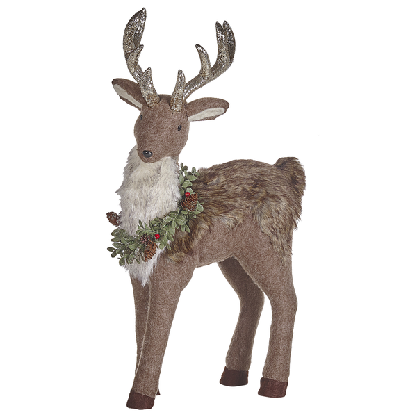 Dekofigur TAPIO Rentier 70 cm Braun