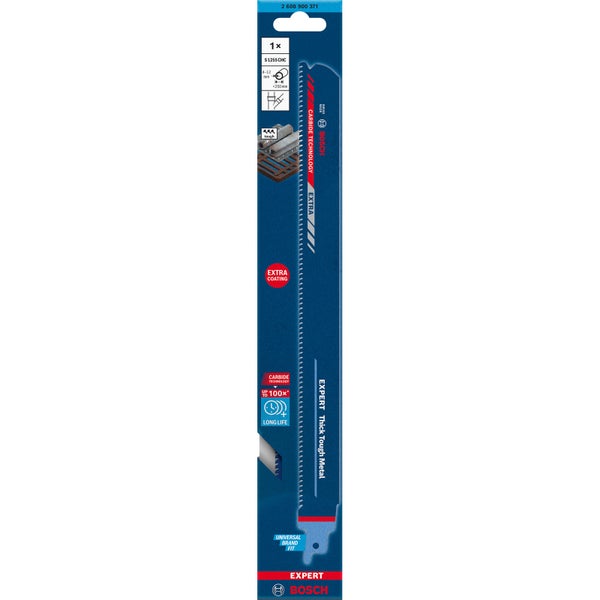 Bosch Expert Thick Tough Metal S 1255 CHC Säbelsägeblatt - 2608900371