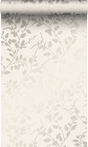 Origin Wallcoverings Tapete Blätter Beige - 53 cm x 10.05 m - 345929
