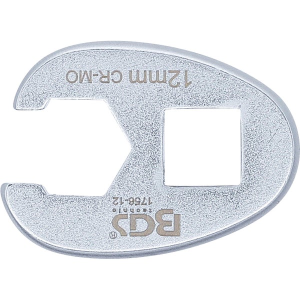 BGS Hahnenfußschlüssel Antrieb Innenvierkant 10 mm (3/8) SW 12 mm - 1756-12
