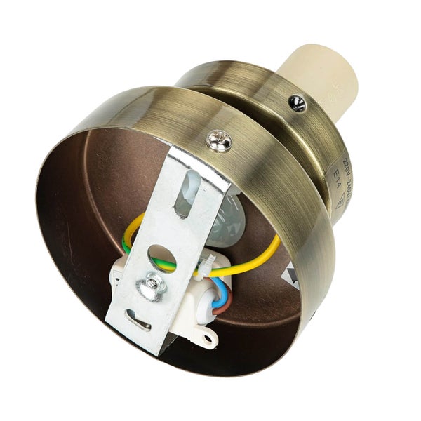 Deckenleuchte in Gold-Optik mit E14 Fassung