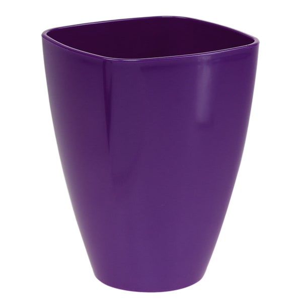 Viereckiger Pflanztopf aus Kunststoff