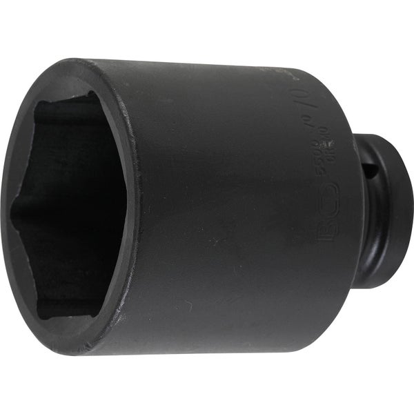 BGS Kraft-Steckschlüssel-Einsatz Sechskant tief Antrieb Innenvierkant 25 mm (1) SW 70 mm - 5500-70