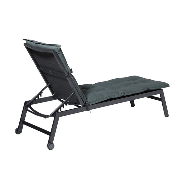 Liegenauflage Basic grau - ca. 200x65 cm