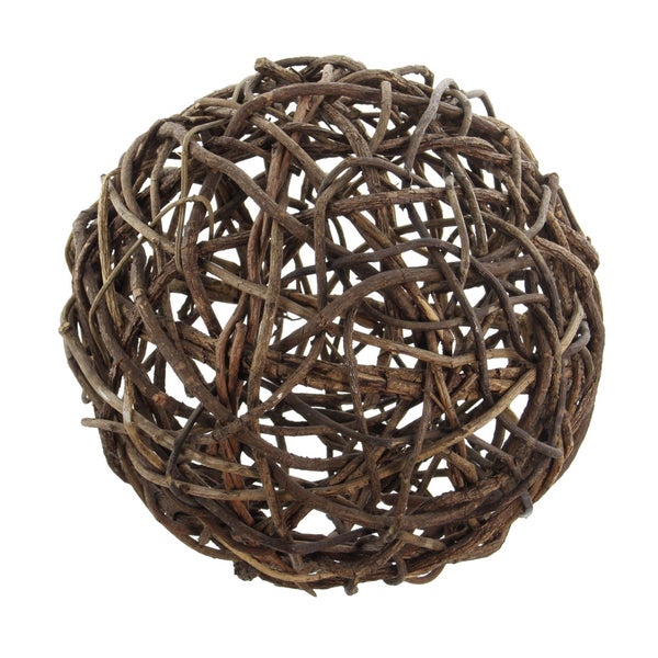 FRANK FLECHTWAREN | Kugel Rebenholz, HOLZ, ca. Ø 40 cm
