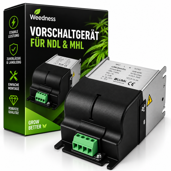 Weedness Vorschaltgerät für Natriumdampf und Metallhalogenidlampen in Originalverpackung.