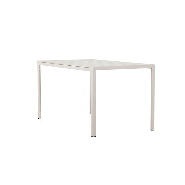 Mirko Gartentisch beige. 80 X 140 X 74 cm