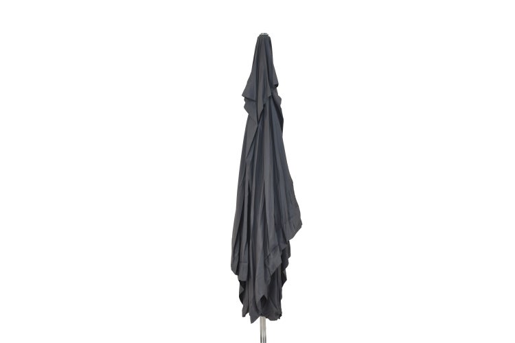 Marktschirm, rechteckig 300 x 400 cm, grau