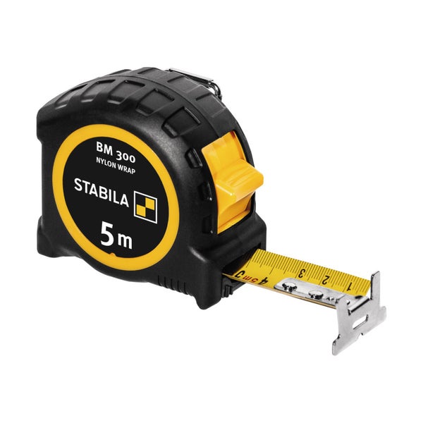 Stabila Rollbandmaß BM 300 mit einer Länge von 5 Metern