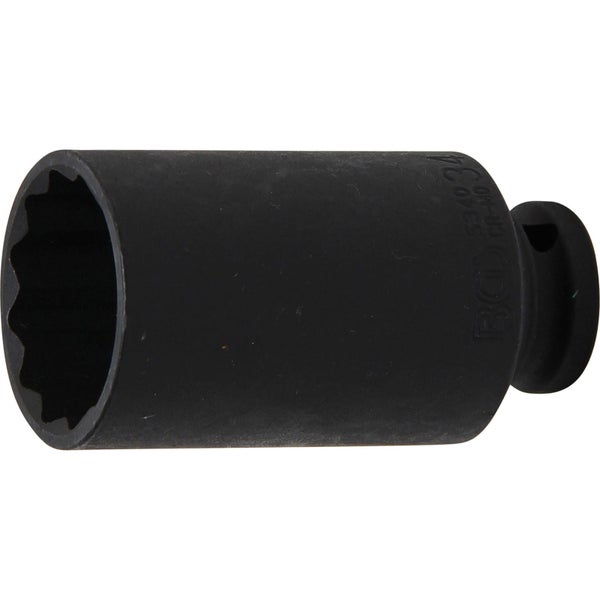 BGS Kraft-Steckschlüssel-Einsatz Zwölfkant Antrieb Innenvierkant 12,5 mm (1/2) SW 34 mm - 5340