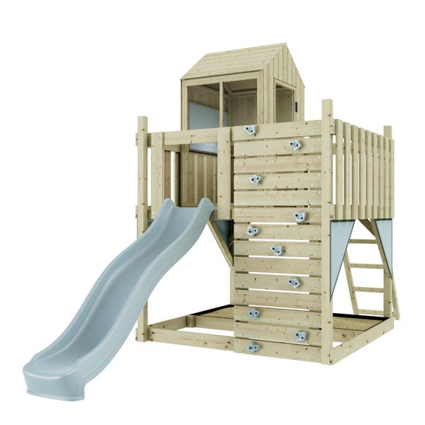 OutdoorToys Spielhaus Galaxie aus Holz in Blau