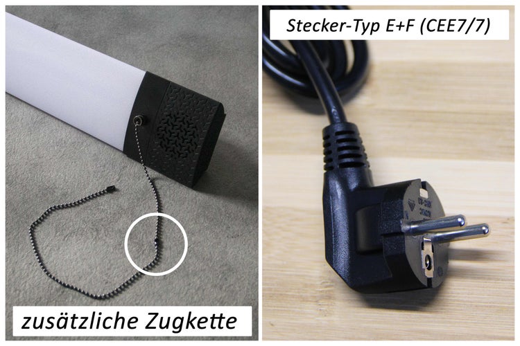 Ondis24 Werkstatt LED Lampe BrightBeat mit Bluetooth Lautsprecher