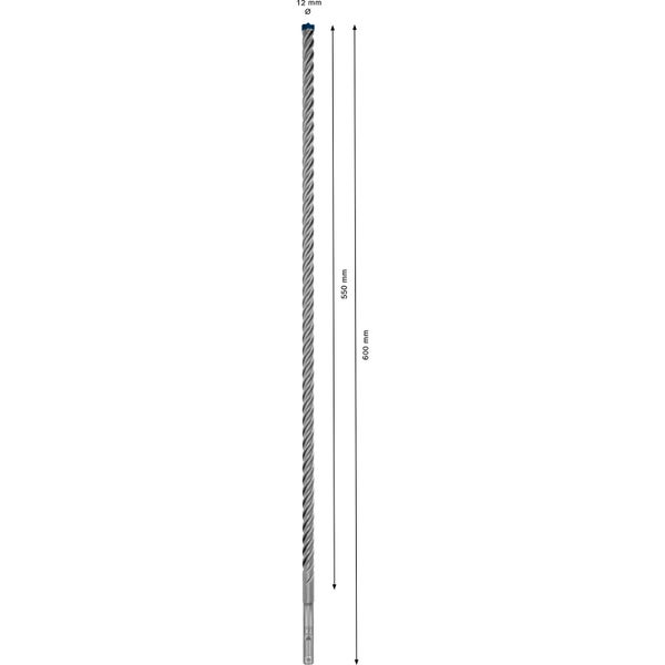 Bosch Expert SDS plus-7X Hammerbohrer 12 x 550 x 600 mm - 2608900114