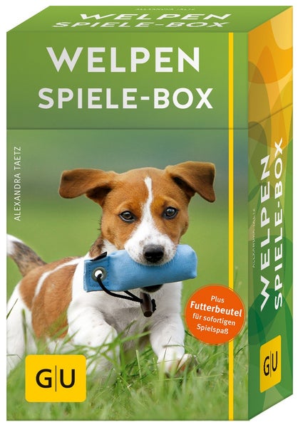 Welpen-Spiele-Box Plus Futterbeutel für sofortigen Spielspaß