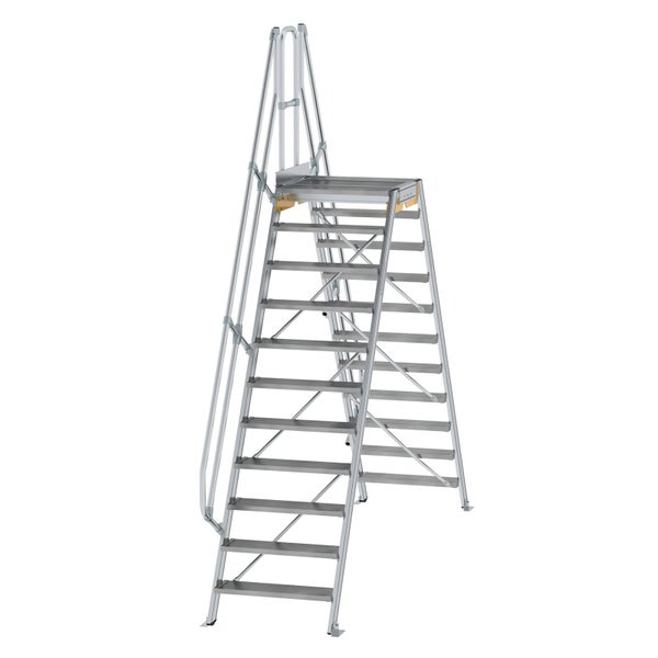 MUNK Überstieg 60° inkl. einen Handlauf, Stufenbreite 800mm, 2x11 Stufen