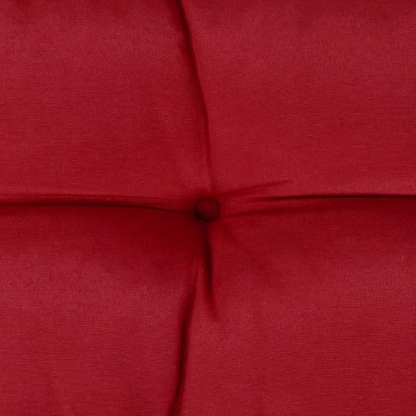 Beautissu ECO Style Palettenkissen Sitz 120x80x15cm Rot