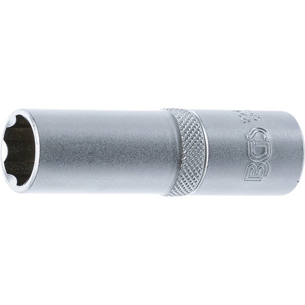 BGS Steckschlüssel-Einsatz Super Lock tief Antrieb Innenvierkant 12,5 mm (1/2) SW 15 mm - 2945