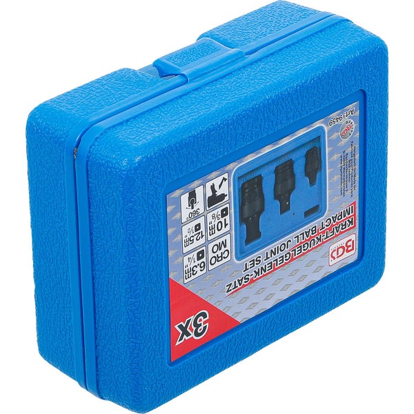 BGS technic Kraftkugelgelenk Satz im blauen Kunststoffkoffer