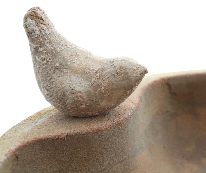 FRANK FLECHTWAREN | Vogeltränke Terracotta, TERRACOTTA, Ø 32 X 8 CM