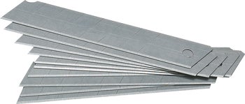 Set mit abbrechbaren Ersatzklingen für Cuttermesser aus Stahl