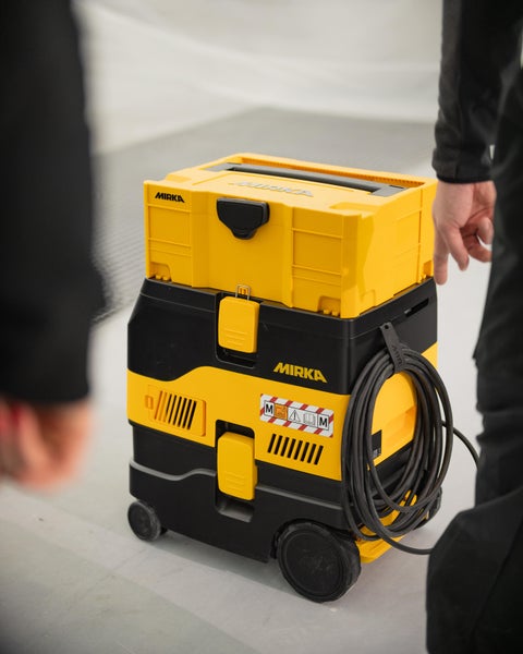 Mirka DEXOS 1217 M AFC / Industriestaubsauger Klasse M / 17L Nass- & Trockensauger / Automatische Filterreinigung / 4m Schlauch und Muffe