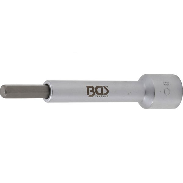 BGS Bit-Einsatz Antrieb Innenvierkant 12,5 mm (1/2) Innensechskant 8 mm - 2087-H8