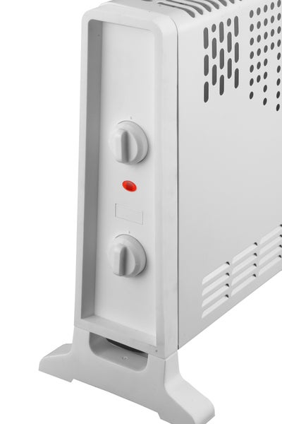 ISKRA Konvektorheizung CH-2020F, 2000 Watt, Thermostatreglerrad, Überhitzungsschutz, 3 Leistungsstufen